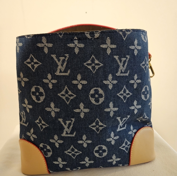 Blue/Denim Monogram Bag and Wallet Set - Picture 3 of 13